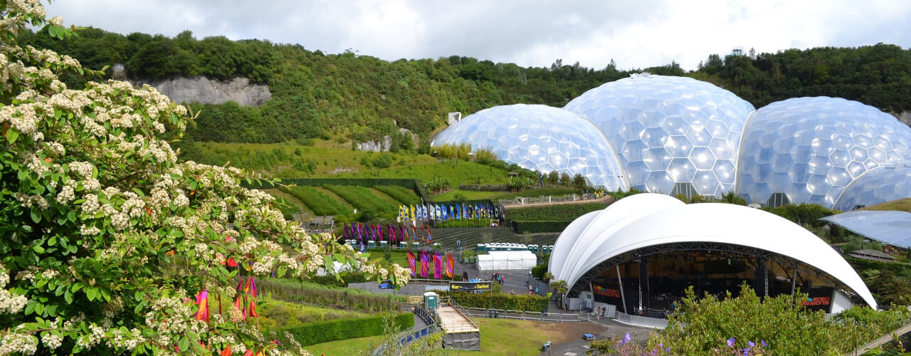 The Eden Project in Cornwall