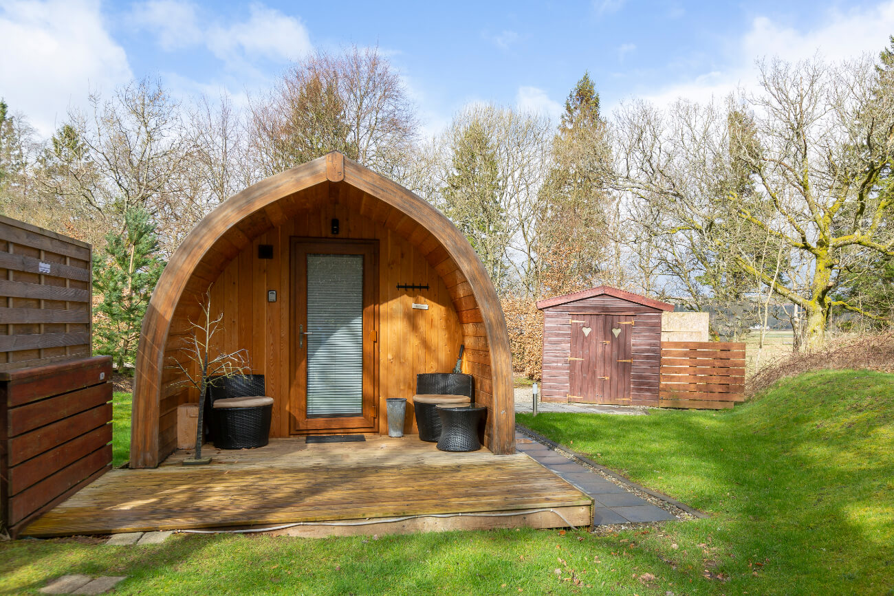 Dream Pod with Hot Tub, nr Drymen, Loch Lomond Michael Paul Holidays
