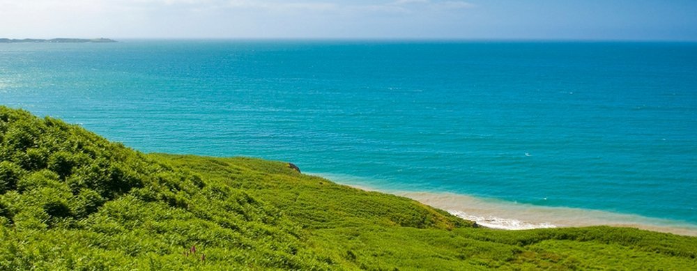 Coastal scenery in Wales