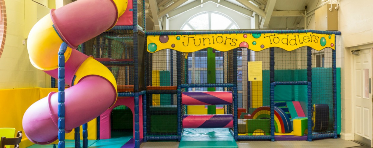 Baby soft play at Snowdonia Holiday Park