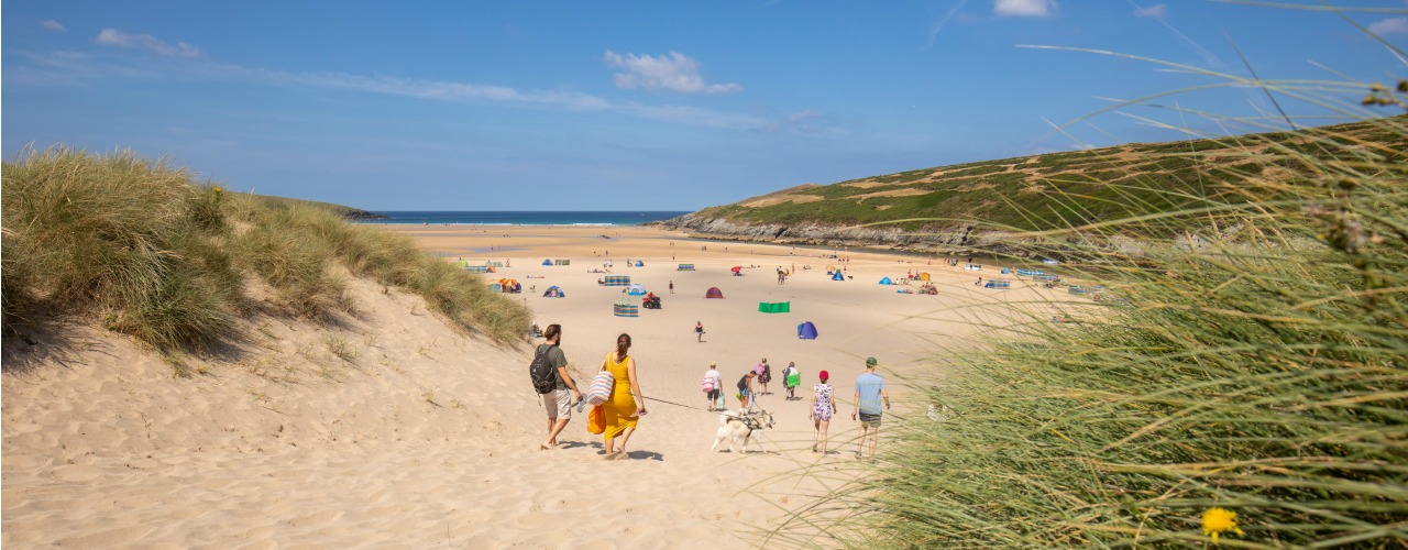 Crantock Beach, North Cornwall