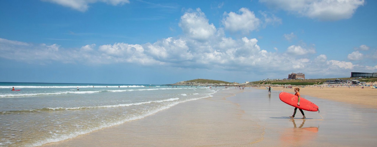 Go surfing in Newquay