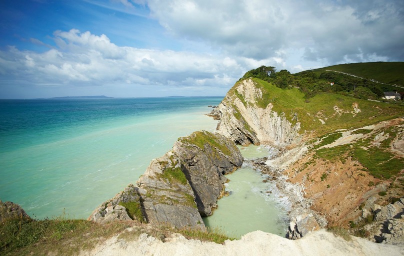 A coastal view in the UK