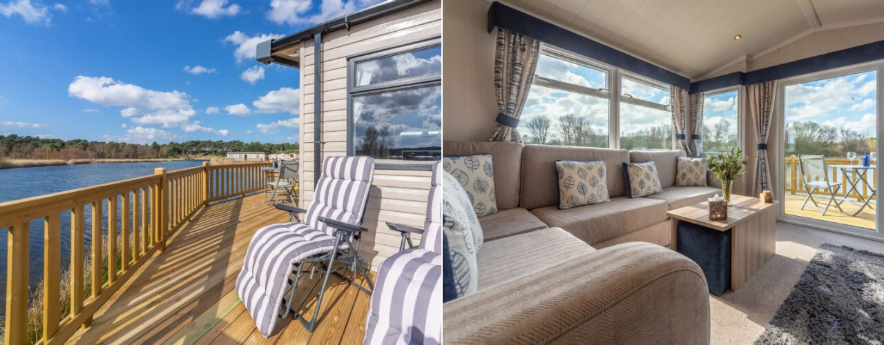 Pet-friendly lodge in Norfolk
