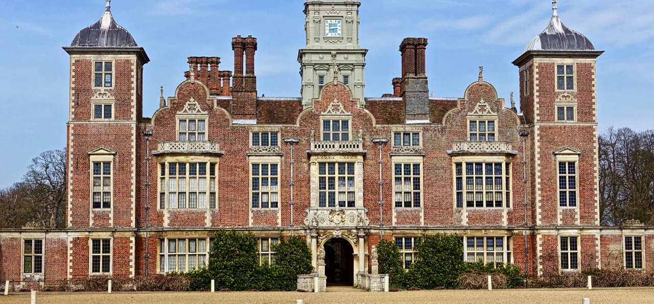 The imposing Blickling Hall in Norfolk