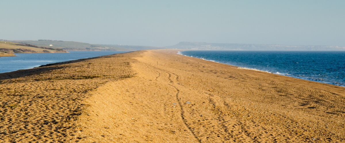 Chesil Beach in Dorset