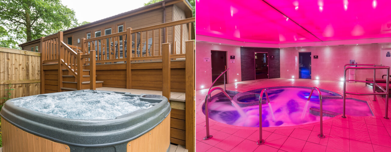 Snowdonia Holiday Park hot tub and spa