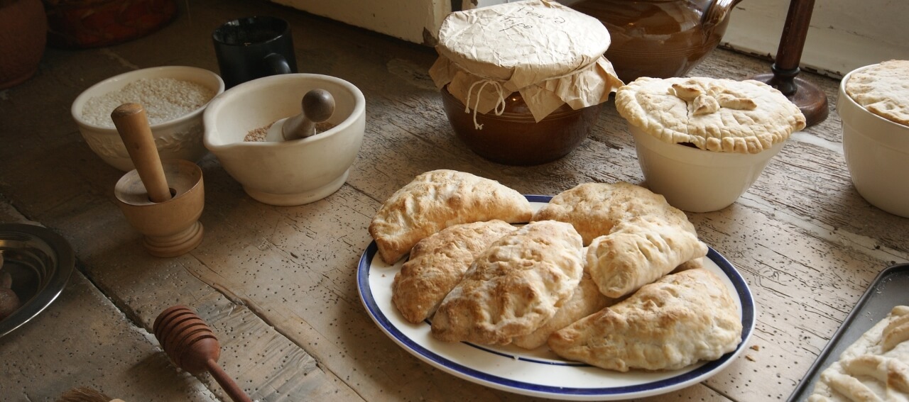 Traditional Cornish pasties