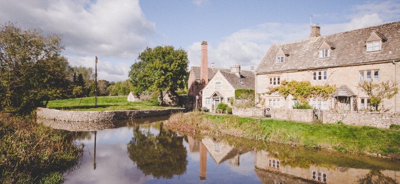 A village in the Cotswolds