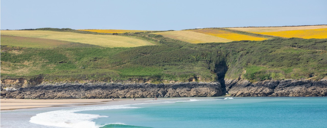 Crantock Beach Cornwall 