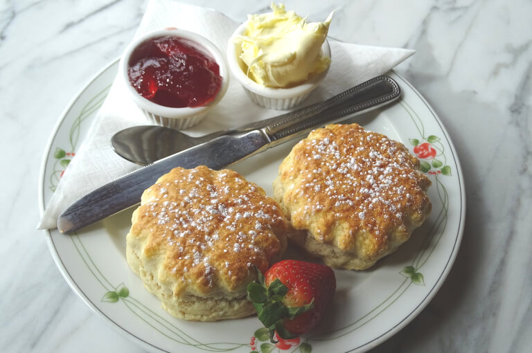 Devon cream tea