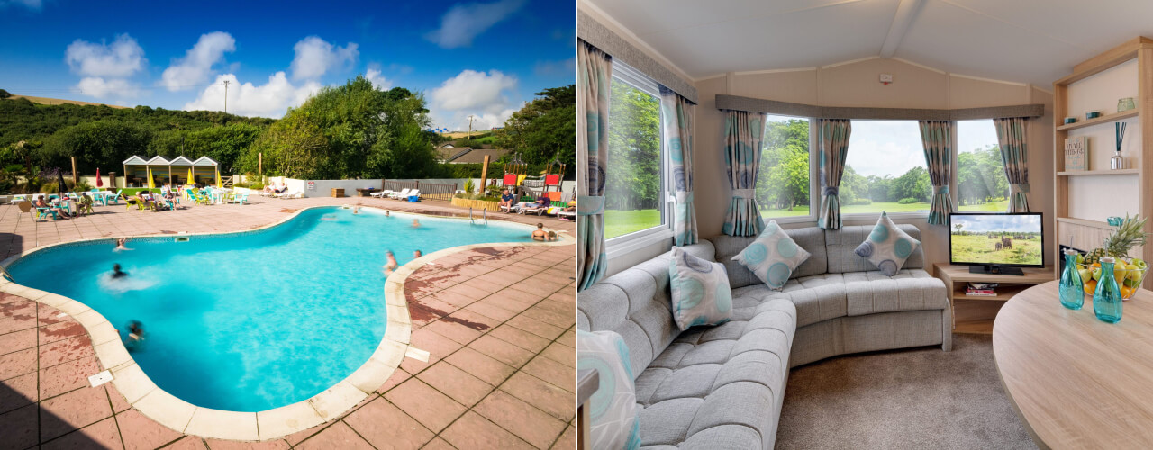 Newquay Holiday Resort with swimming pool