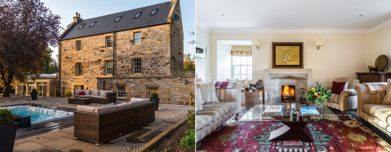 A luxury holiday home near Edinburgh