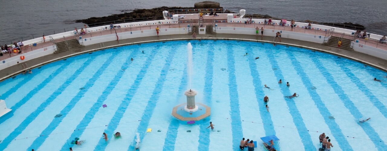 Tinside Lido in Plymouth