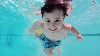 Swimming at Waves Leisure Pool