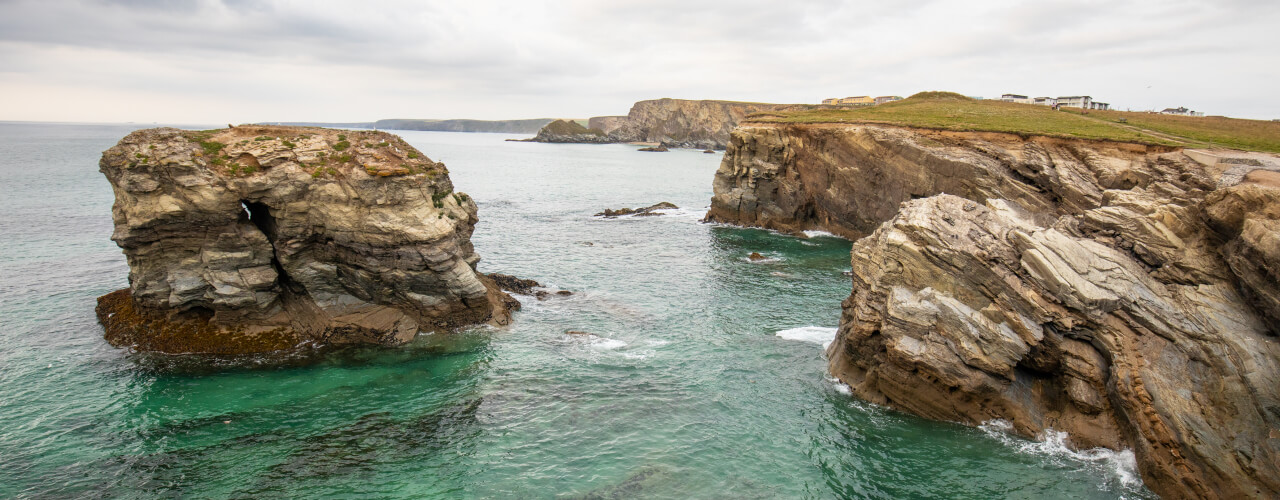 The Cornish coastline