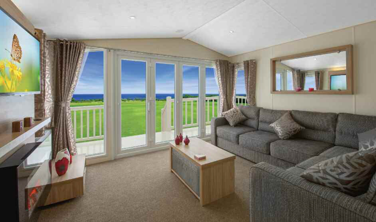 Gold Plus 2 Bed Caravan, Pentire Coastal Holiday Park, nr Bude