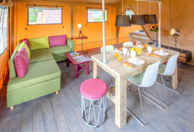 2-Bedroom Safari Tent, Pentire Coastal Holiday Park