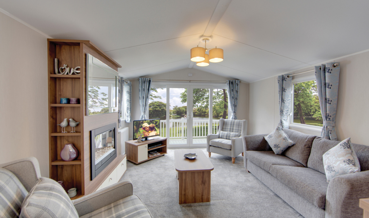 Newer model Pet-friendly Gold with Veranda 2 bed Caravan, Cornwall Beach Resort