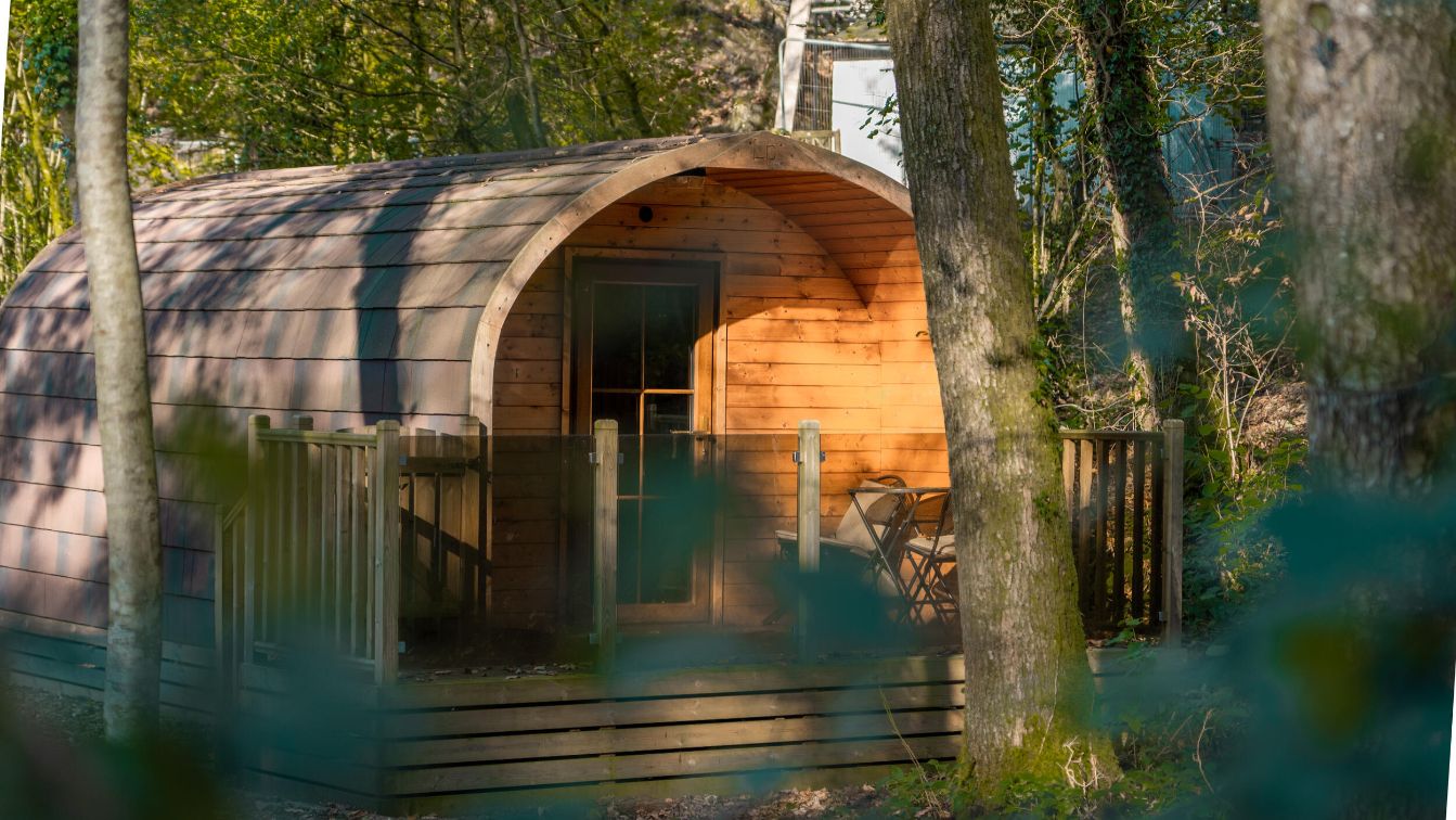 Woodland Glamping Pod, Windermere Holiday Park Michael Paul Holidays