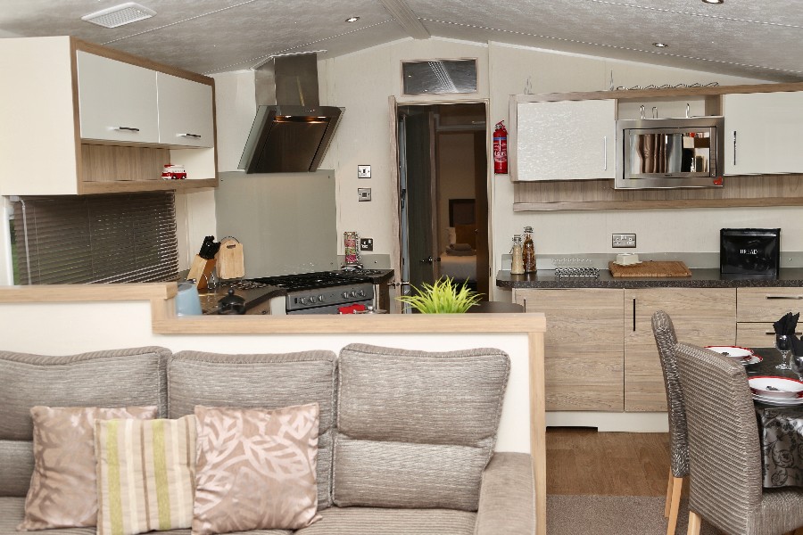 Newer Model,Platinum with Deck,2 Bed Caravan, Par Sands Holiday Park Newer Model,Platinum with Deck,2 Bed Caravan, Par Sands Holiday Park