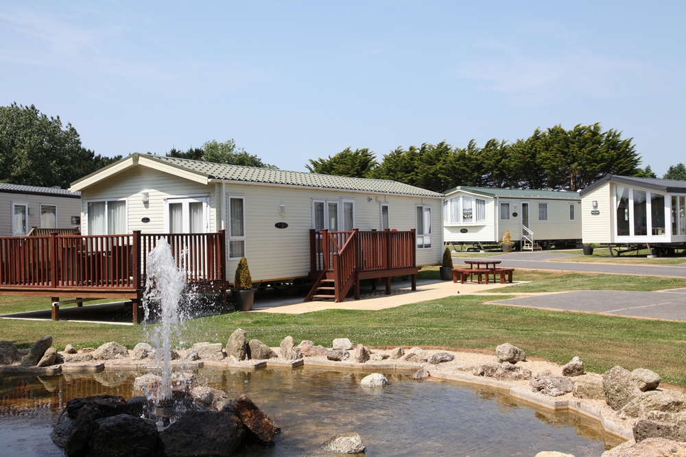 Platinum 3 Bed Caravan with Deck, Cornwall Beach Resort, nr St Austell