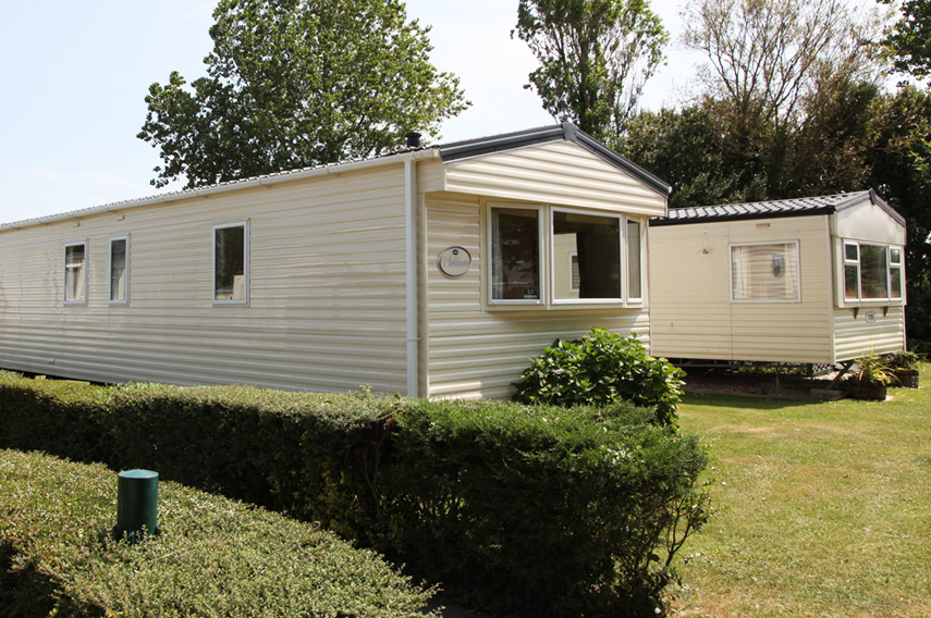 Silver 3 Bed Caravan, Par Sands, Dog Friendly