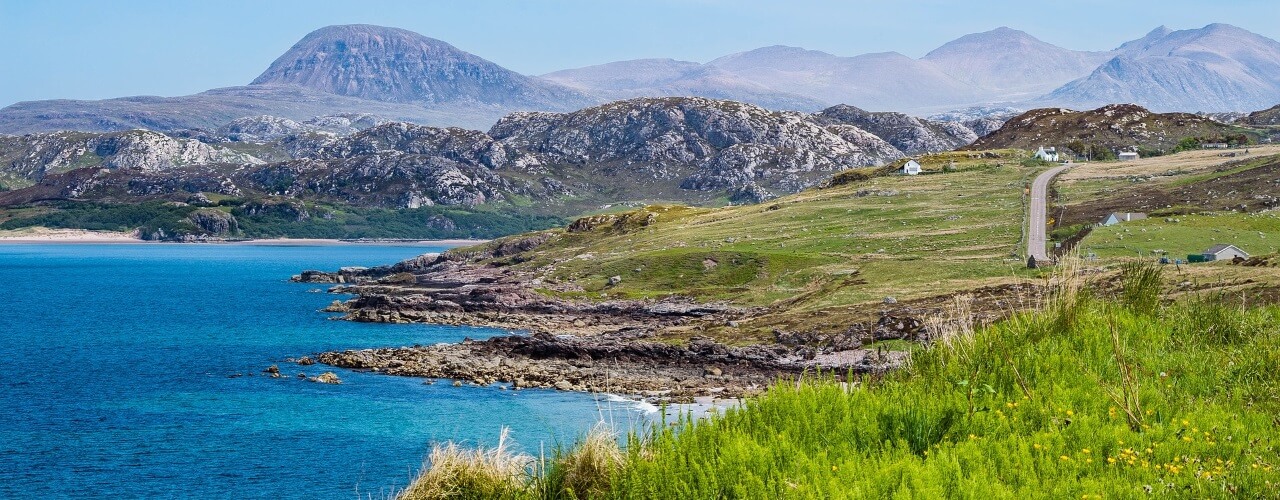 A coastal view in the UK