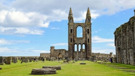 St Andrews Cathedral ruins